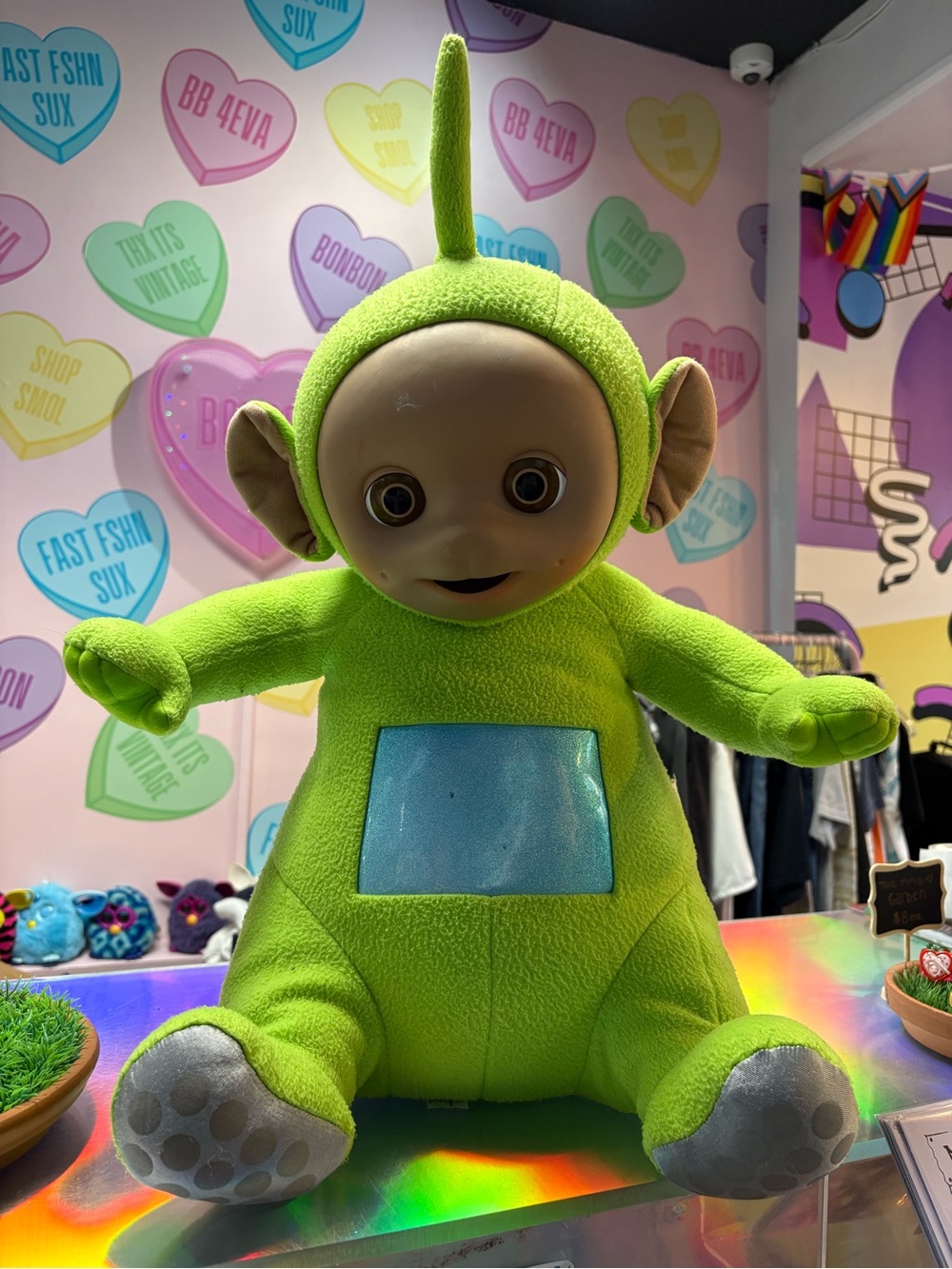 RARE Vintage 1998 24” Dipsy Plush